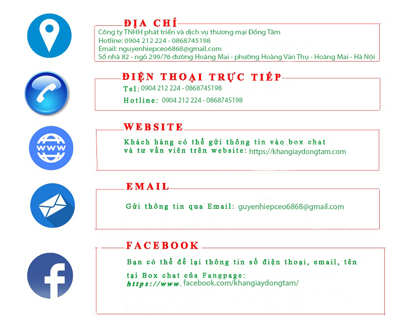 Cách liên hệ với chúng tôi